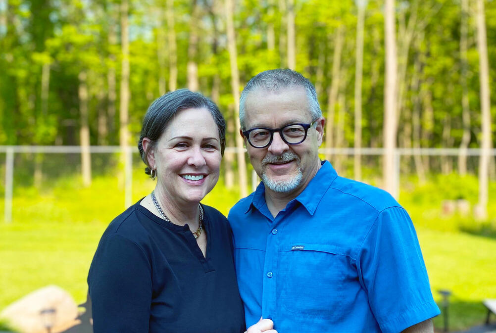Becky and Tom Adams